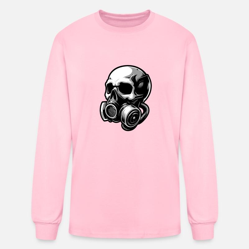 Stylish skull with a gas mask 1