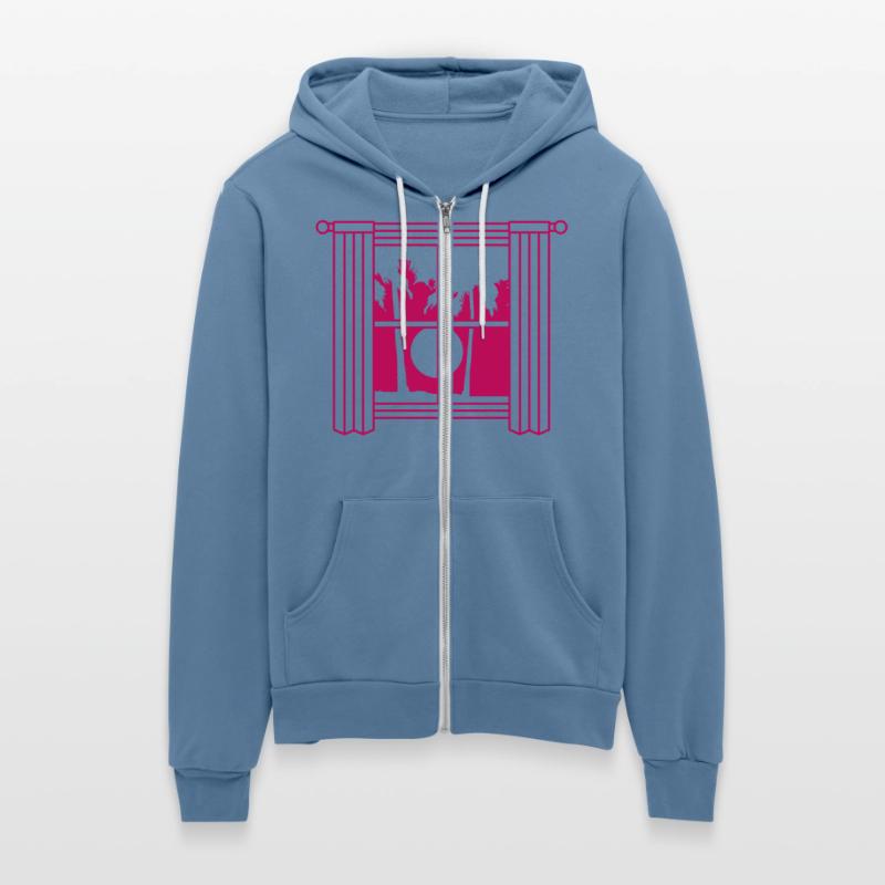 Sun palm tree window