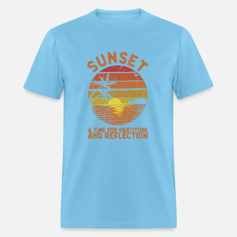 Sunset, a time for gratitude and reflection -