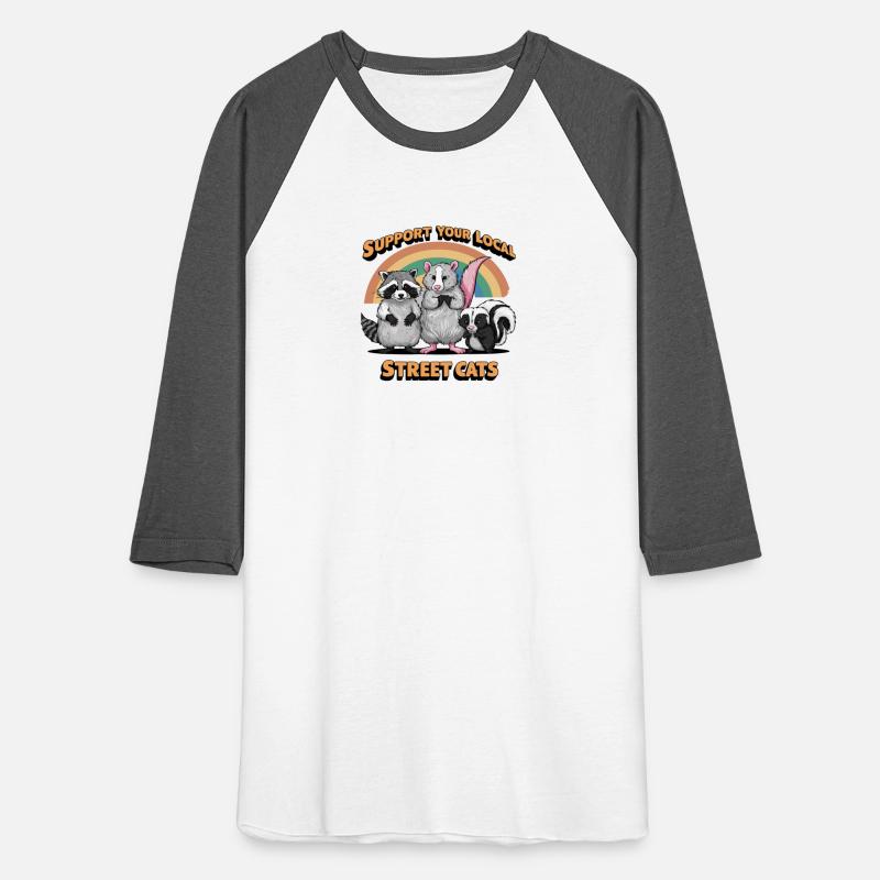 Support Your Local Street Cats Raccoon T-Shirt