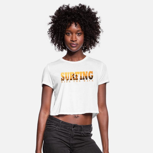 Surfing Surf Surfer Riding Waves T-Shirt