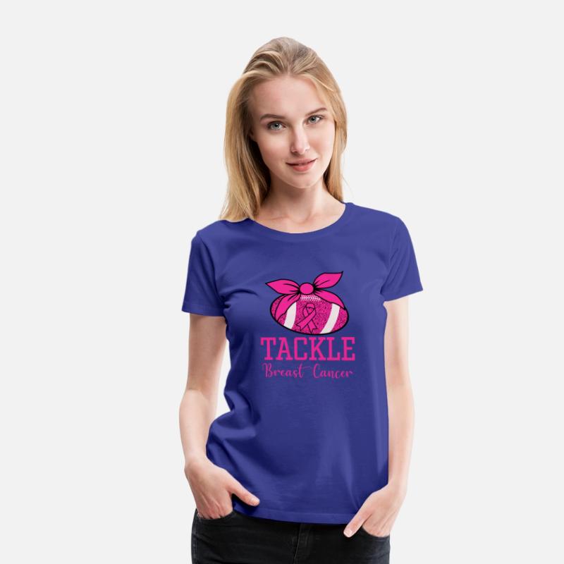 Tackle Football Pink Ribbon Breast Cancer
