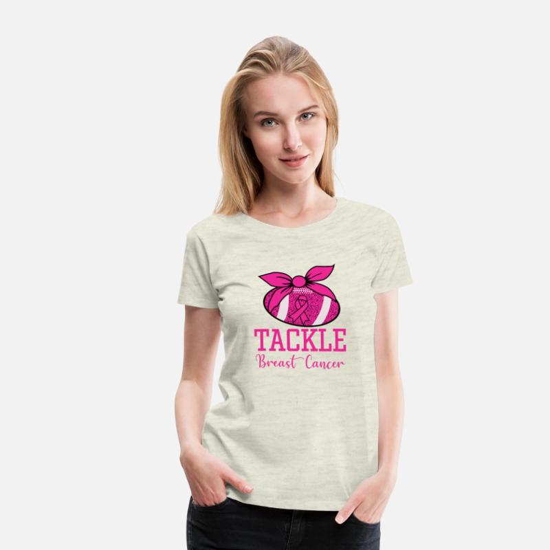 Tackle Football Pink Ribbon Breast Cancer