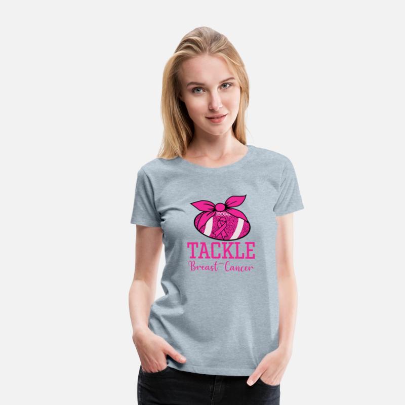 Tackle Football Pink Ribbon Breast Cancer