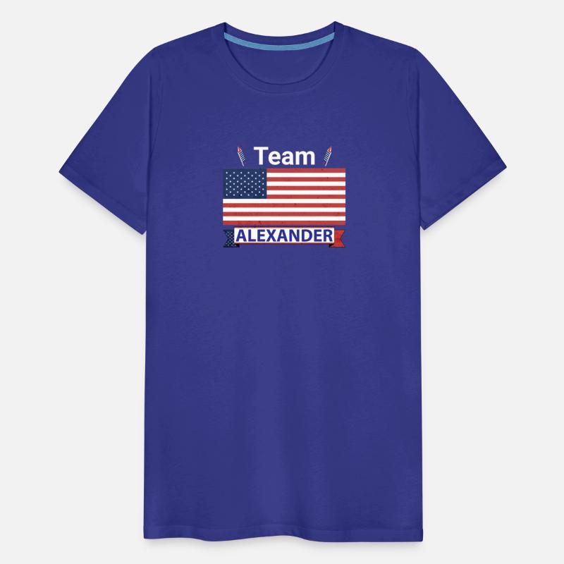 Team Alexander USA American Flag Stripe