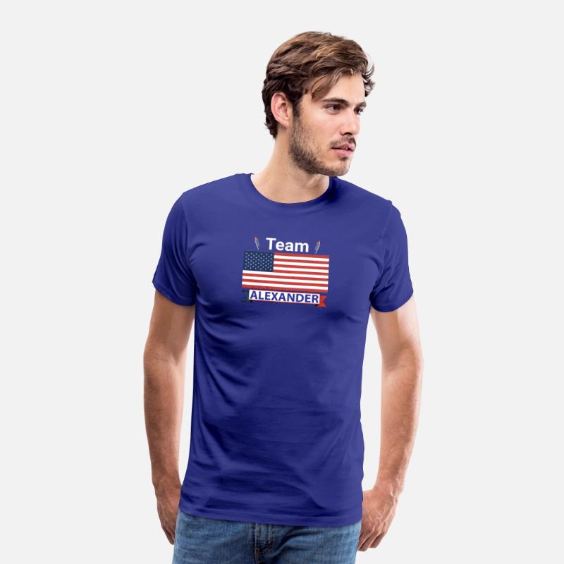 Team Alexander USA American Flag Stripe
