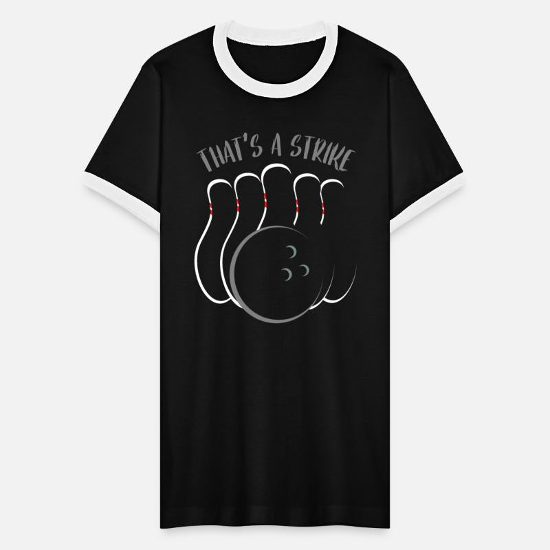 That's a strike. Bowling team on the alley.