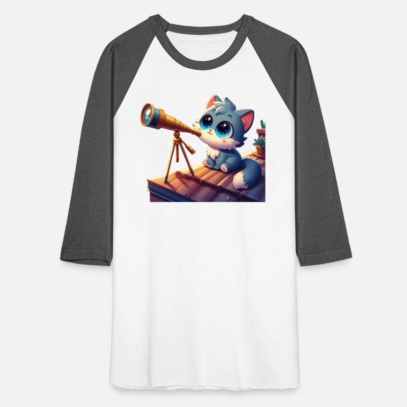 The cat is busy observing the stars