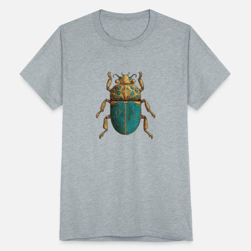 The Egyptian beetle was sacred to the ancient