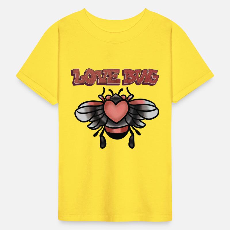 The Love Bug - Crazy Cool Kids Shirt Design