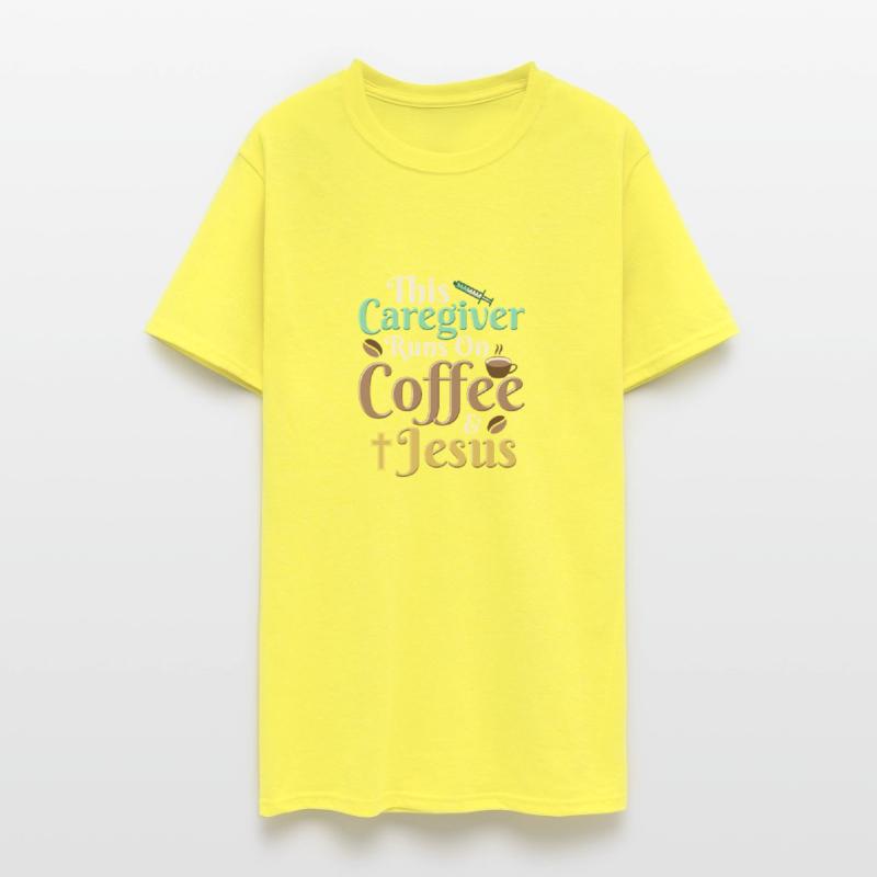 This Caregiver Runs On Coffee & Jesus Caregiving C