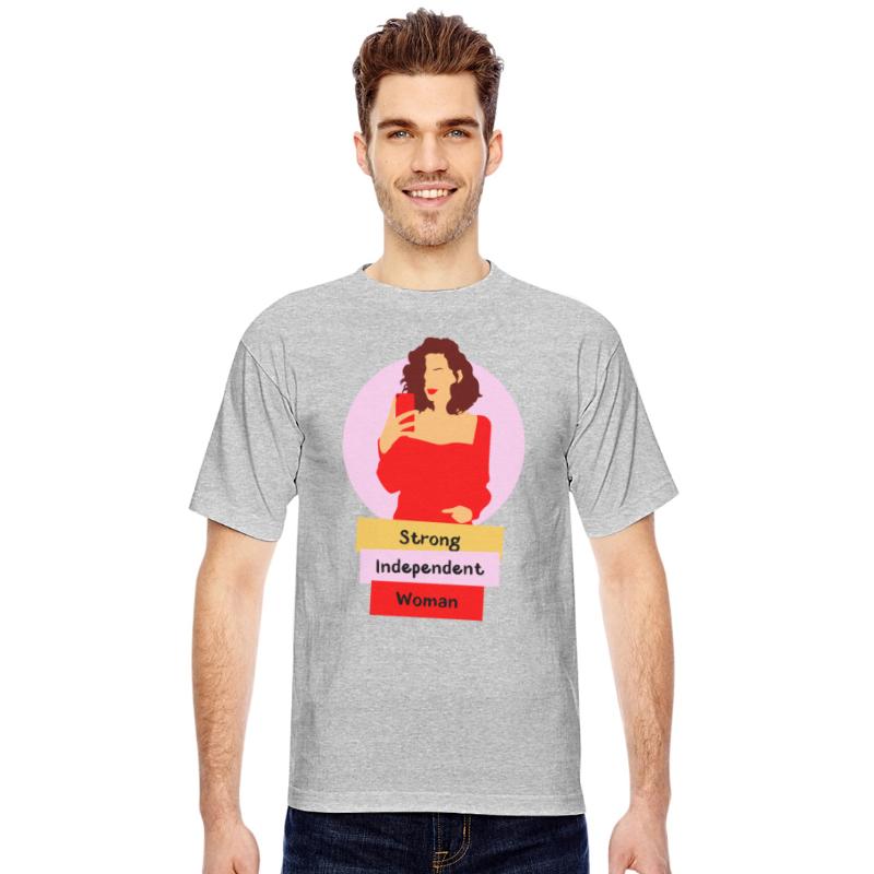 this is what a strong, Independent women looks lik