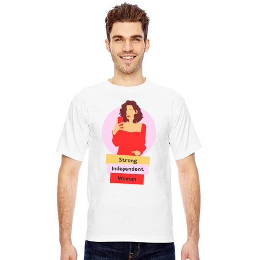 this is what a strong, Independent women looks lik