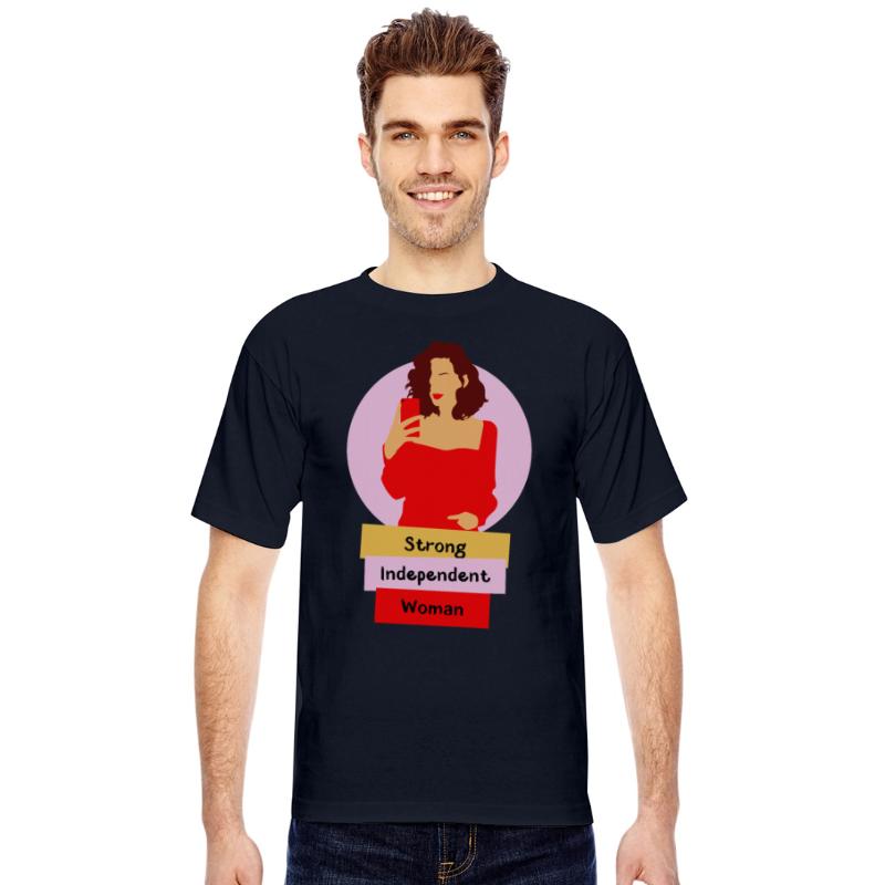 this is what a strong, Independent women looks lik