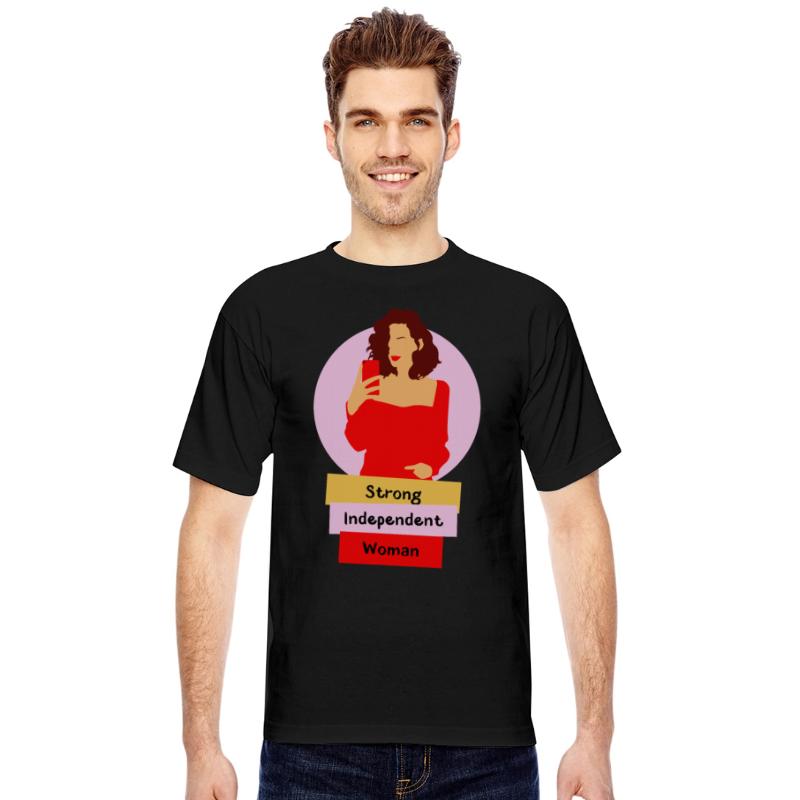 this is what a strong, Independent women looks lik