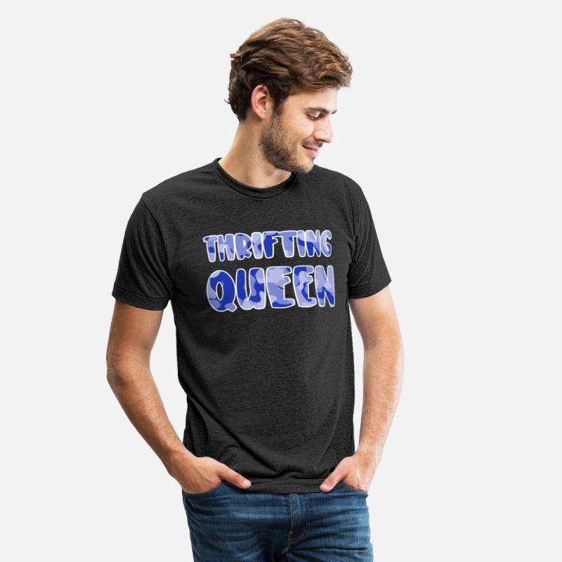 Thrifting Queen blue camo