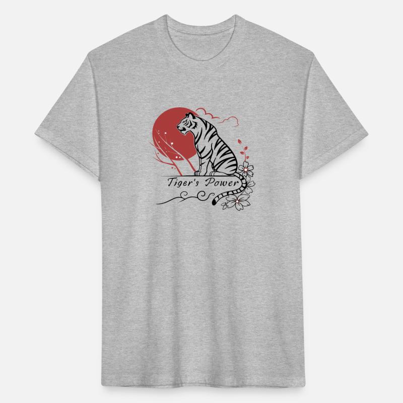 Tiger's Power – Unique T-Shirt Design"