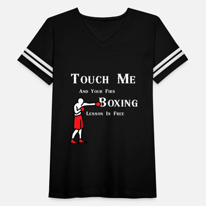 Touch Me And Your First Boxing Lesson Is Free