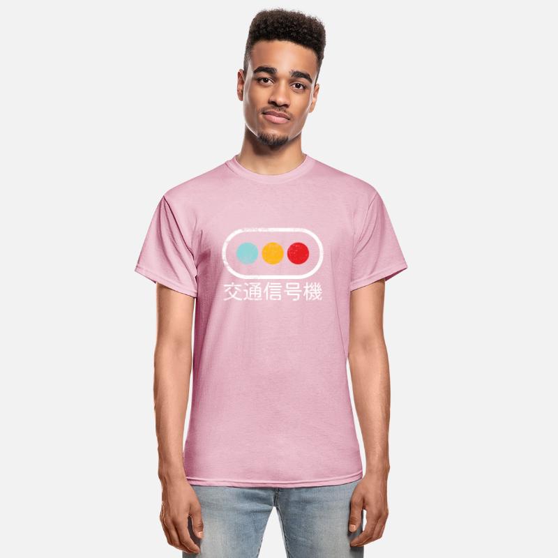 Traffic Light In Japanese Distressed