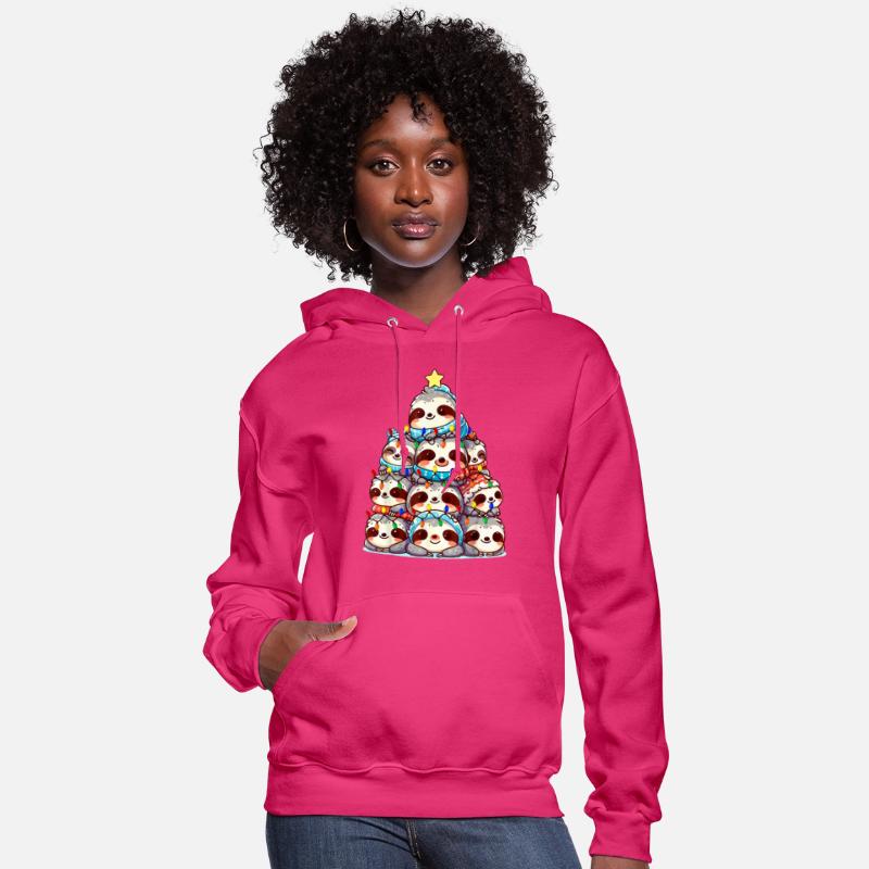Ugly Christmas Sweater Sloth Tree - Christmas