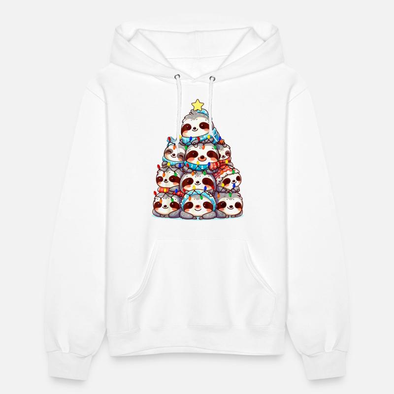 Ugly Christmas Sweater Sloth Tree - Christmas