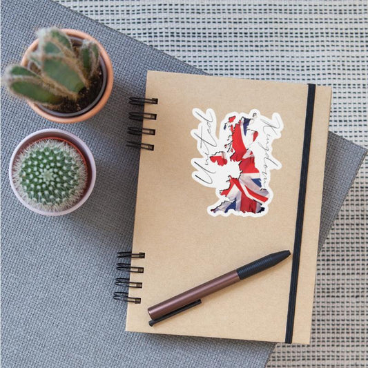 UK Flag in UK Map EN