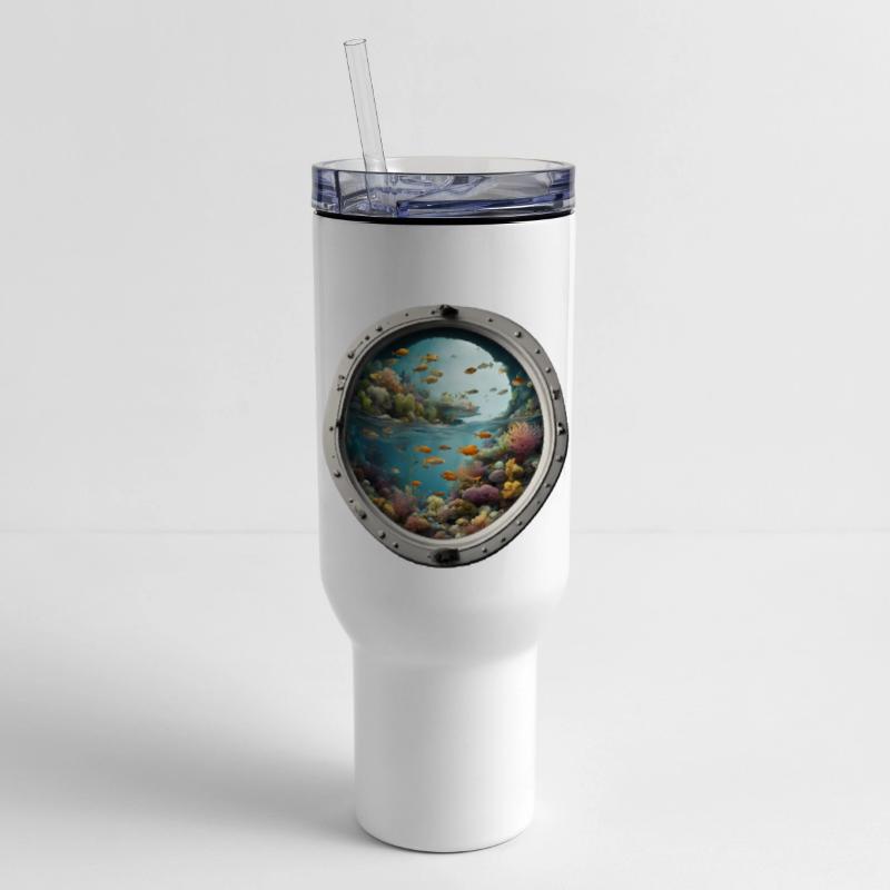 Underwater Coral Reef View