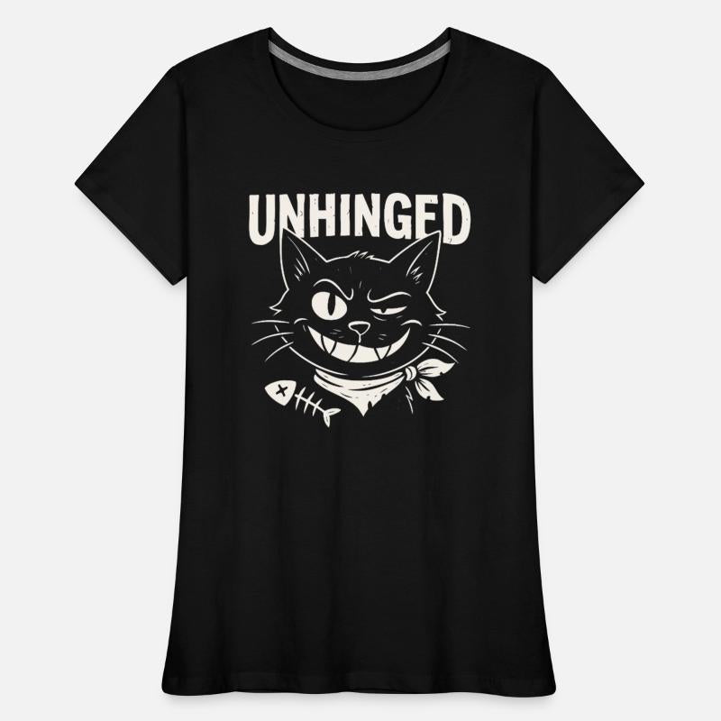Unhinged Black Cat