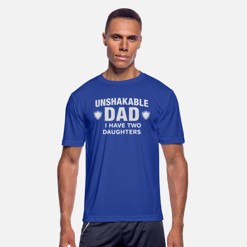 Unshakable Dad Shirt –Proud Father of Two Daughter