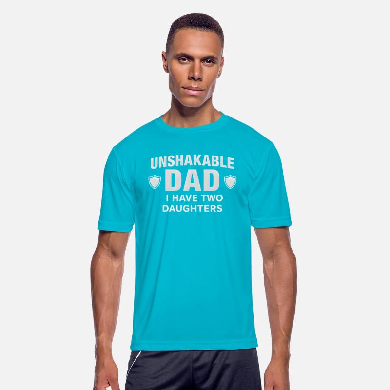 Unshakable Dad Shirt –Proud Father of Two Daughter