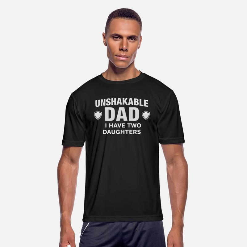 Unshakable Dad Shirt –Proud Father of Two Daughter
