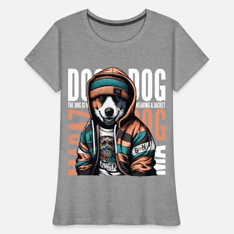 URBAN CHIC: DOG EMBRACES CITY LIFE IN STYLE