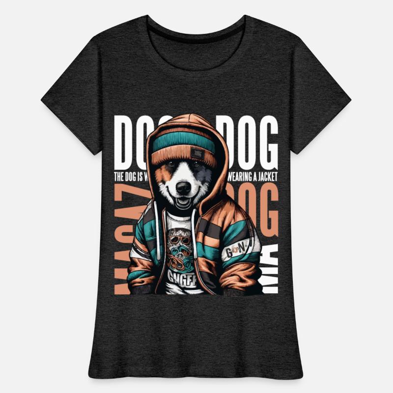 URBAN CHIC: DOG EMBRACES CITY LIFE IN STYLE