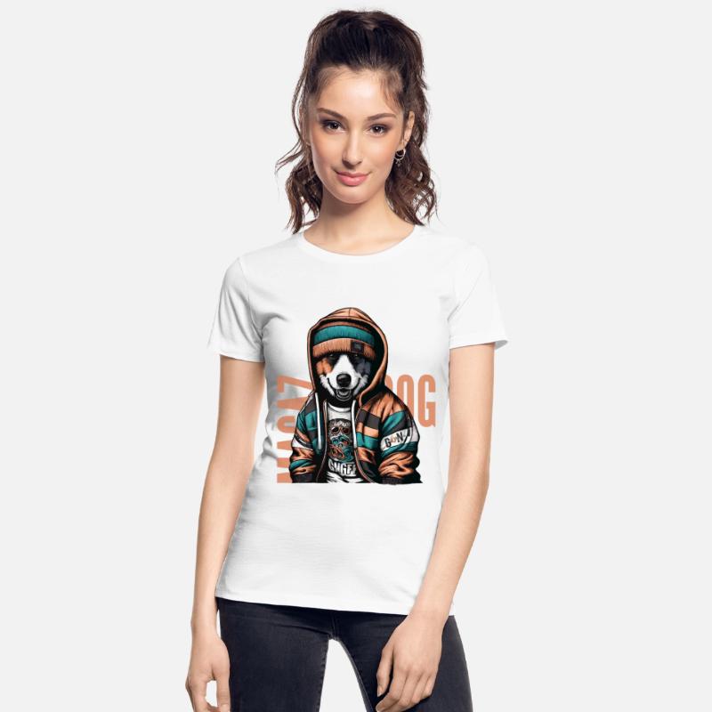 URBAN CHIC: DOG EMBRACES CITY LIFE IN STYLE