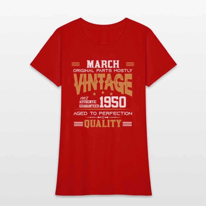 Vintage Aged To Perfection March 1950