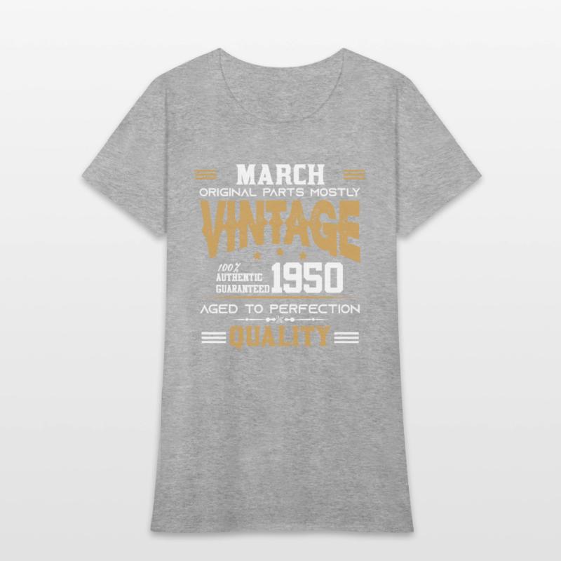 Vintage Aged To Perfection March 1950