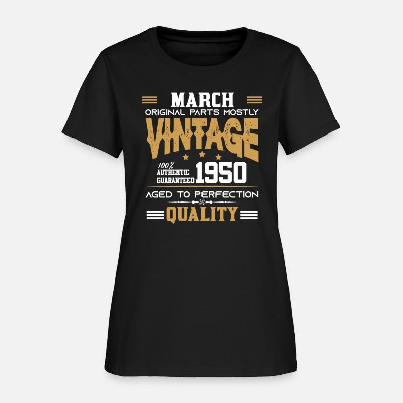 Vintage Aged To Perfection March 1950