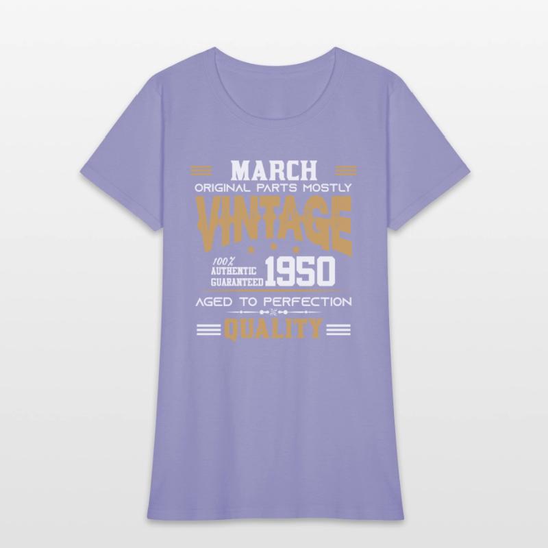 Vintage Aged To Perfection March 1950