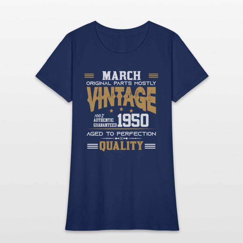 Vintage Aged To Perfection March 1950