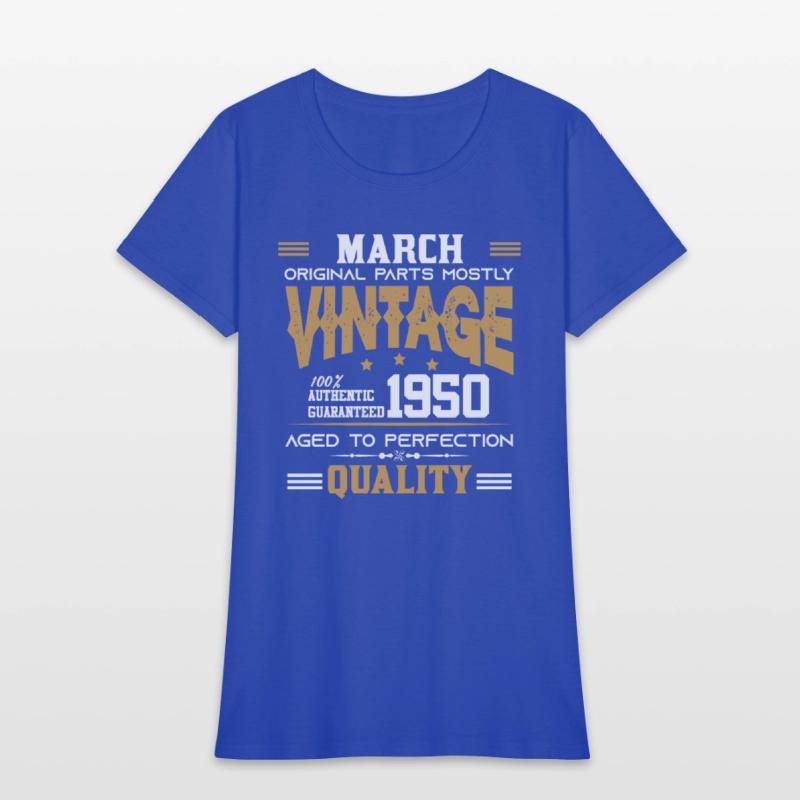 Vintage Aged To Perfection March 1950