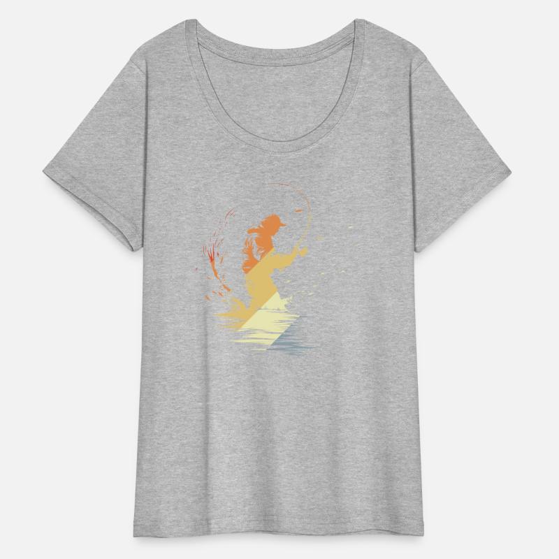 Vintage Fishing Guy Graphic