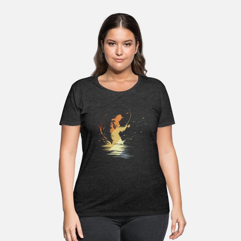 Vintage Fishing Guy Graphic