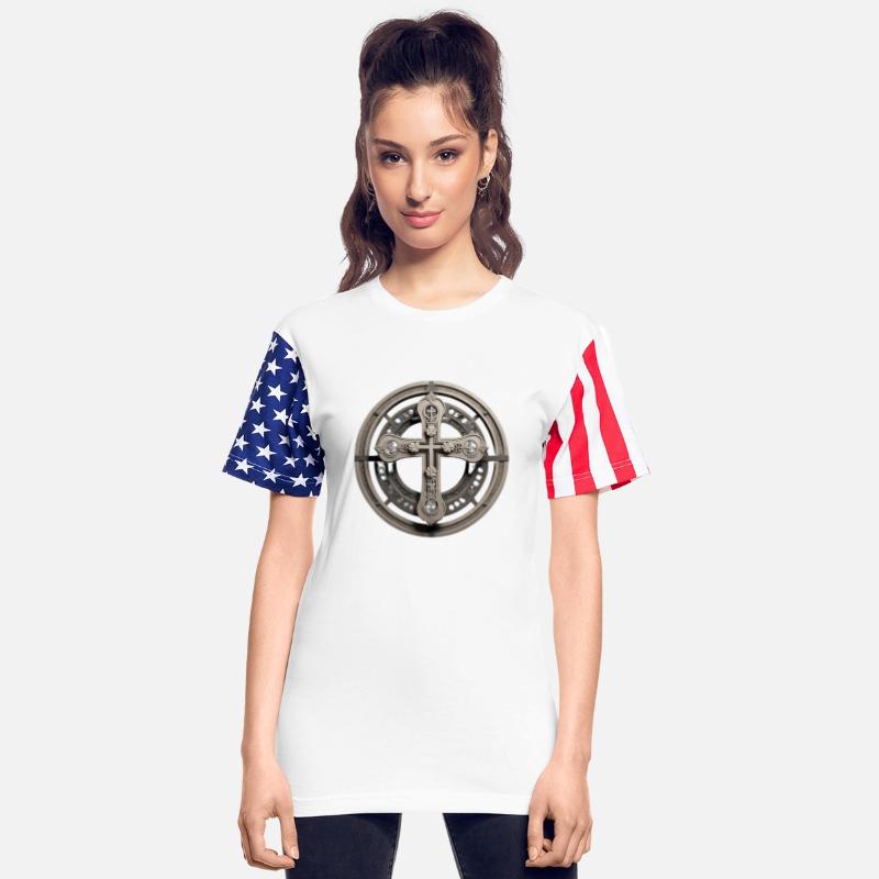 Vintage Gothic Cross Emblem