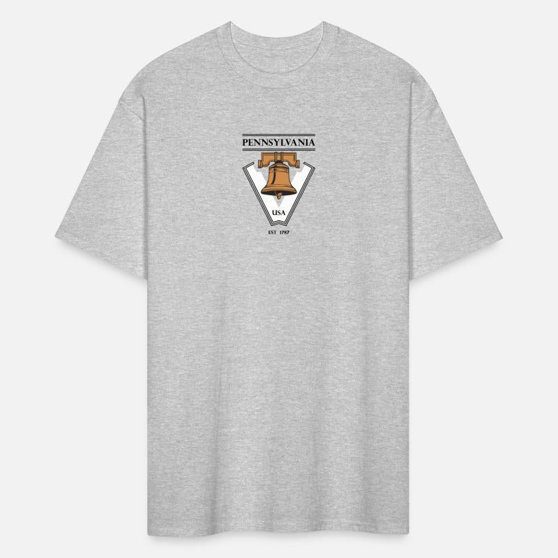 Vintage Pennsylvania Emblem with Liberty Bell