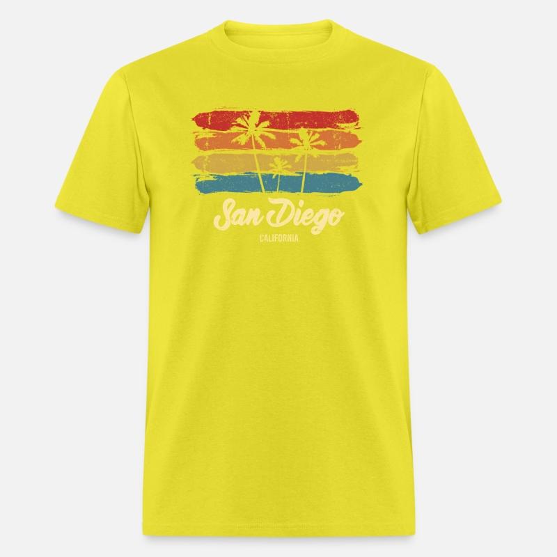 Vintage San Diego California Palm Trees Ca