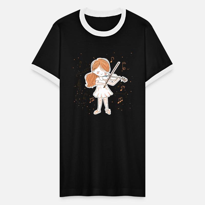 Violin Girl Comic Style