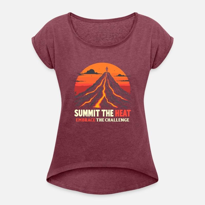 Volcano Climbers Lava Landscape Enthusiasts