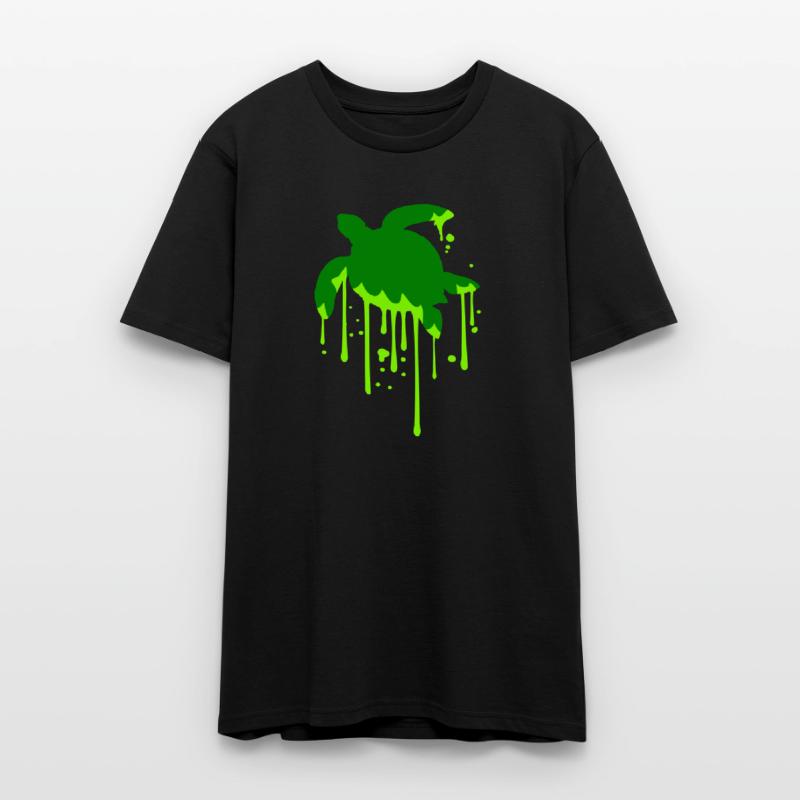 Water turtle drops slime wet drips cool graffiti