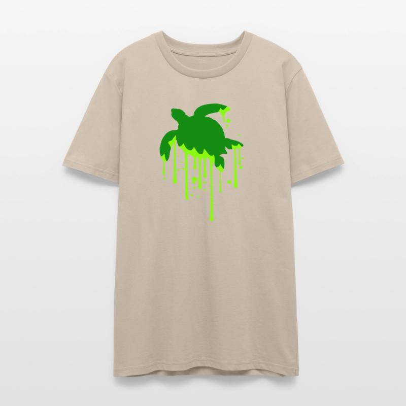 Water turtle drops slime wet drips cool graffiti