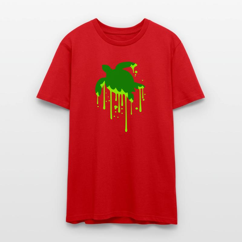 Water turtle drops slime wet drips cool graffiti